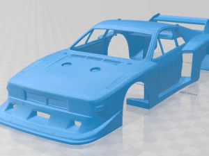 lancia beta montecarlo 1980 printable body car 3D Print Model