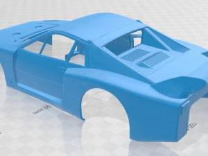 lancia beta montecarlo 1980 printable body car Modelo de impresión 3D