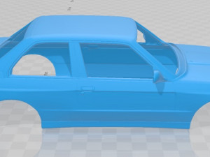 m3 e30 dtm 1992 printable body car Modèles 3D en vedette