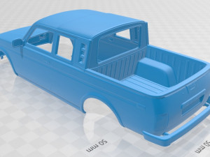 lada niva pickup 2015 printable body car 3D-Druckmodell