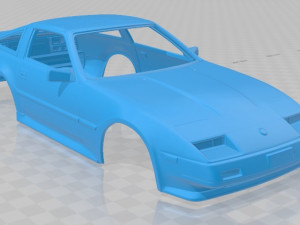 nissan 300zx turbo 1983 printable body car 3D Print Model