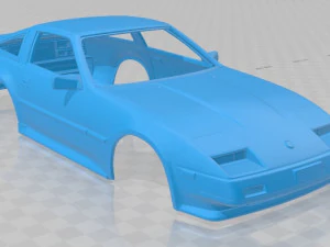 nissan 300zx turbo 1983 printable body car 3D Print Model