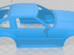 nissan 300zx turbo 1983 printable body car 3D Print Model
