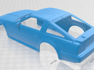 nissan 300zx turbo 1983 printable body car 3D Print Model