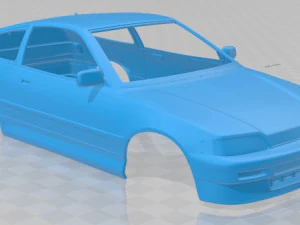 honda crx 1988 printable body car 3D Print Model