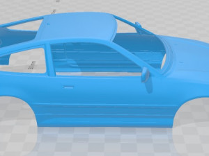honda crx 1988 printable body car Modelo de impresión 3D