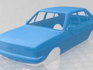 audi 80 1976 printable body car 3D Print Model