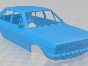 audi 80 1976 printable body car 3D प्रिंट मॉडल