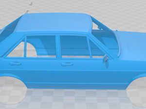 audi 80 1976 printable body car 3D प्रिंट मॉडल
