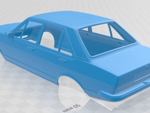 audi 80 1976 printable body car 3D प्रिंट मॉडल