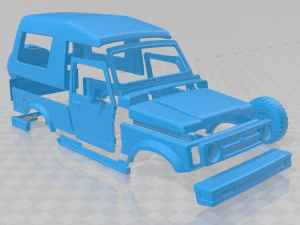 suzuki gypsy 2016 printable body car 3D Print Model