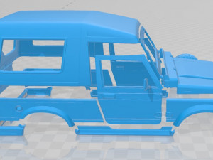 suzuki gypsy 2016 printable body car 3D-printmodel