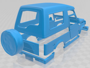 suzuki gypsy 2016 printable body car 3D-printmodel