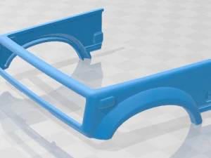 suzuki gypsy 2016 printable body car 3D Print Model