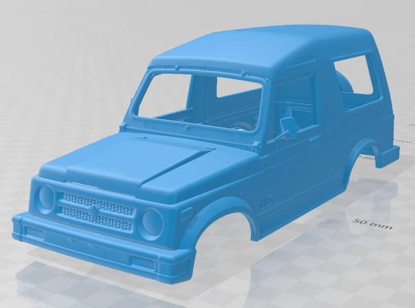 suzuki gypsy 2016 printable body car 3D Print Model .c4d .max .obj .3ds .fbx .stl .blend 