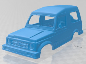 suzuki gypsy 2016 printable body car 3D Print Model