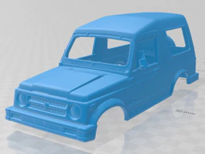 suzuki gypsy 2016 printable body car 3D Print Model