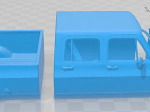 k30 crew cab 1979 printable body car 3D Print Model