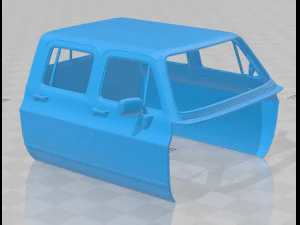 k30 crew cab 1979 printable body car 3D Print Model