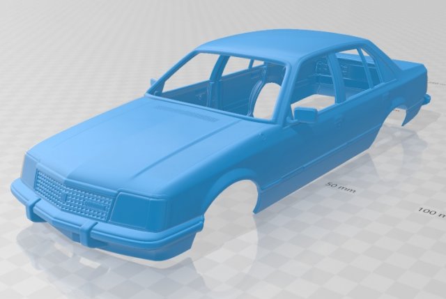 holden commodore vc 1980 printable body car Modello di stampa 3D .c4d .max .obj .3ds .fbx .stl .blend 