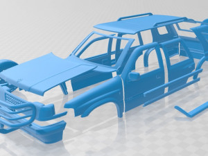 opel frontera 1992 printable body car 3D Print Model