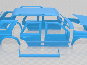 opel frontera 1992 printable body car 3Dプリントモデル