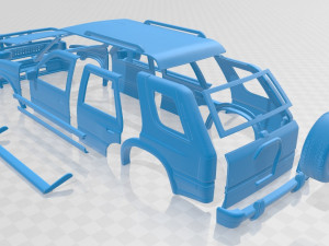 opel frontera 1992 printable body car 3Dプリントモデル