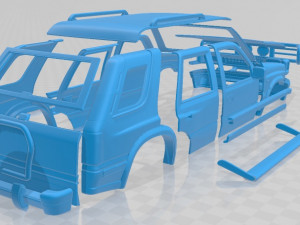 opel frontera 1992 printable body car 3Dプリントモデル