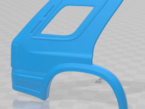 opel frontera 1992 printable body car 3Dプリントモデル
