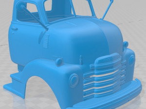 coe 1948 printable body truck 3D Print Model