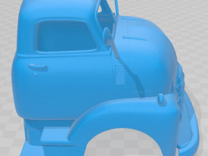 coe 1948 printable body truck 3D Print Model