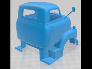 coe 1948 printable body truck 3D Print Model