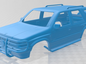opel frontera 1992 printable body car 3D Print Model