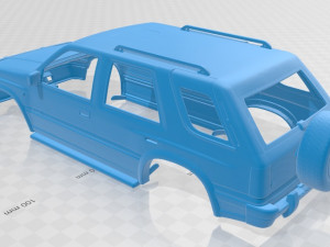 opel frontera 1992 printable body car 3D 프린트 모델