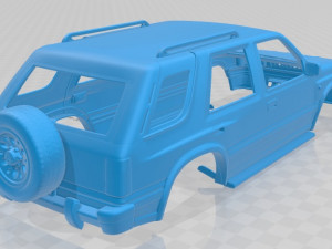 opel frontera 1992 printable body car 3D 프린트 모델