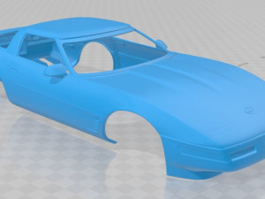 corvette 1996 printable body car Modelo de impresión 3D