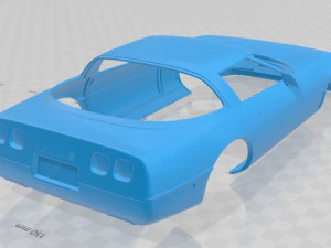 corvette 1996 printable body car 3D Print Model