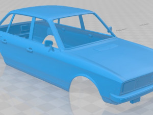 volkswagen k70 1971 printable body car Modèles 3D en vedette
