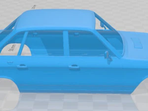 volkswagen k70 1971 printable body car 3D Print Model