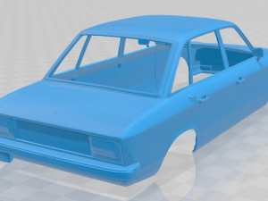 volkswagen k70 1971 printable body car Modèles 3D en vedette