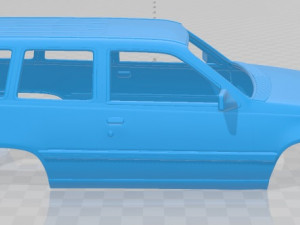 opel kadett wagon 1991 printable body car 3D-Druckmodell