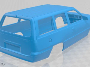 opel kadett wagon 1991 printable body car 3D Print Model