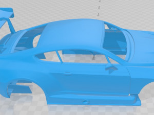 bentley continental gt3 2014 printable body car 3D Print Model