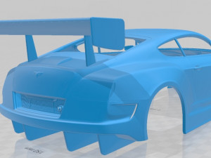 bentley continental gt3 2014 printable body car 3D Print Model
