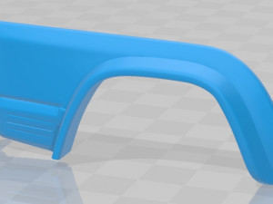 nissan patrol y60 5 doors 1987 printable body car 3D-printmodel