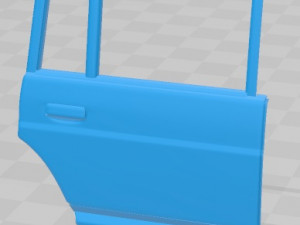 nissan patrol y60 5 doors 1987 printable body car 3D-printmodel
