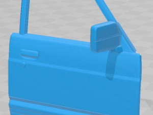 nissan patrol y60 5 doors 1987 printable body car 3D-printmodel
