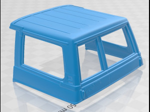 nissan patrol y60 5 doors 1987 printable body car 3D-printmodel