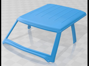 nissan patrol y60 5 doors 1987 printable body car 3D-printmodel