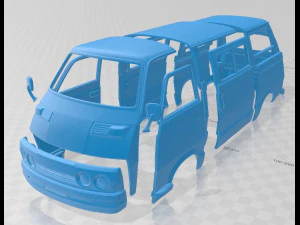 mitsubishi delica 1974 printable body 3D Print Model